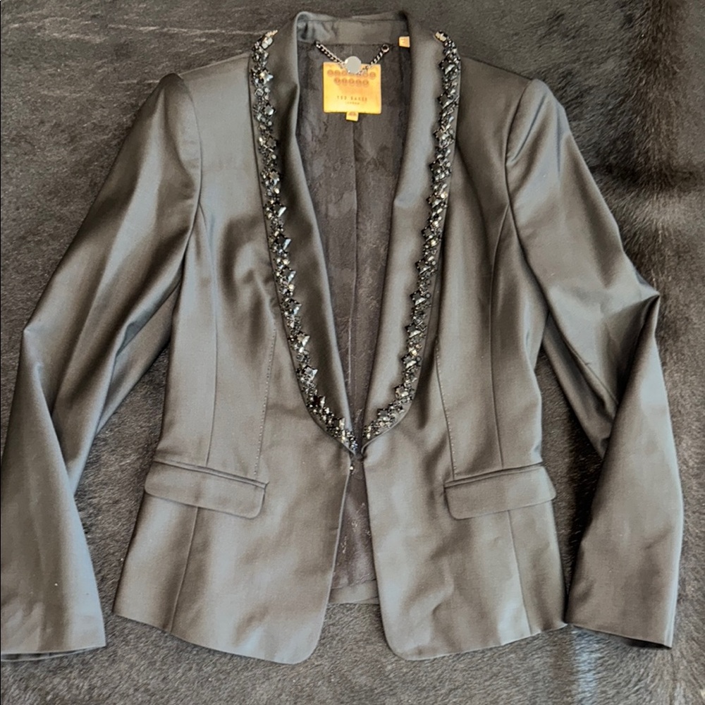 Ted Baker Black Classic Suit Jacket